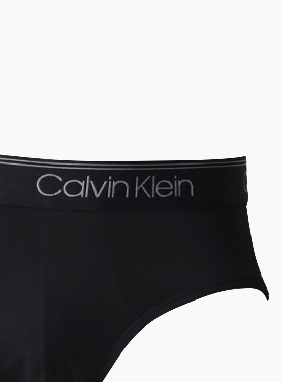 PACK X3 SLIP HOMBRE CALVIN KLEIN NEGRO - 3