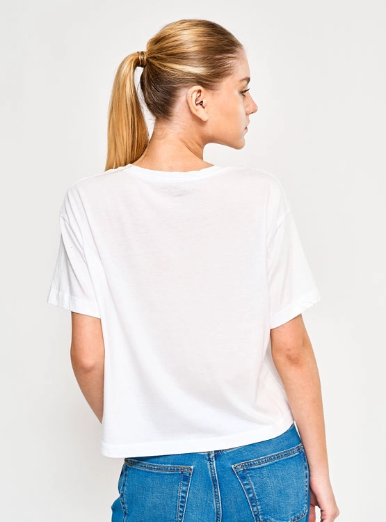 POLERA MANGA CORTA ALGODÓN MUJER CALVIN KLEIN - 2