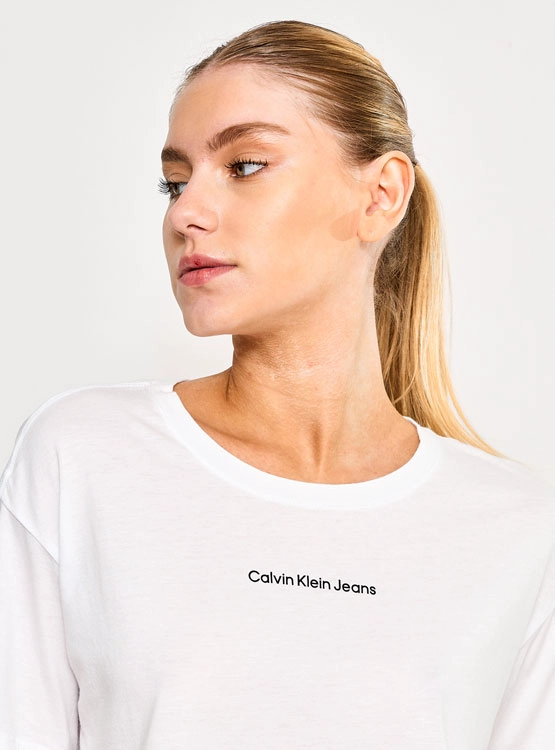 POLERA MANGA CORTA ALGODÓN MUJER CALVIN KLEIN - 3