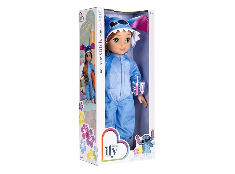 MUÑECA DISNEY ILY 18" CAUCASIAN RED HEAD - STITCH INSPIRED - 4