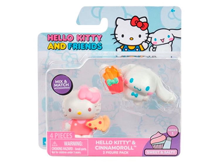 HELLO KITTY PACK DE 2 FIGURAS - 8