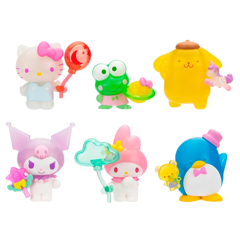 HELLO KITTY PACK DE 6 FIGURAS - 1