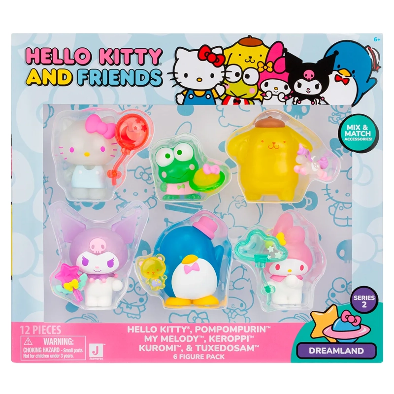 HELLO KITTY PACK DE 6 FIGURAS - 8