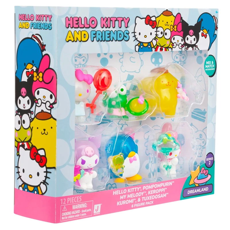 HELLO KITTY PACK DE 6 FIGURAS - 9