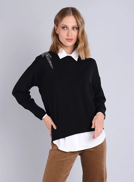 SWEATER MUJER SOVIET CON DISEÑO - 2
