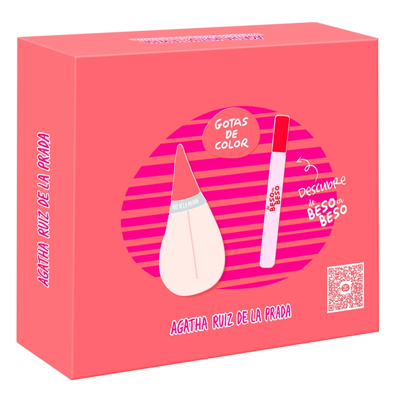 SET PERFUME AGATHA RUIZ DE LA PRADA GOTAS DE COLOR MUJER EDT 50 ML+ MEGASPRITZER 10 ML - 6