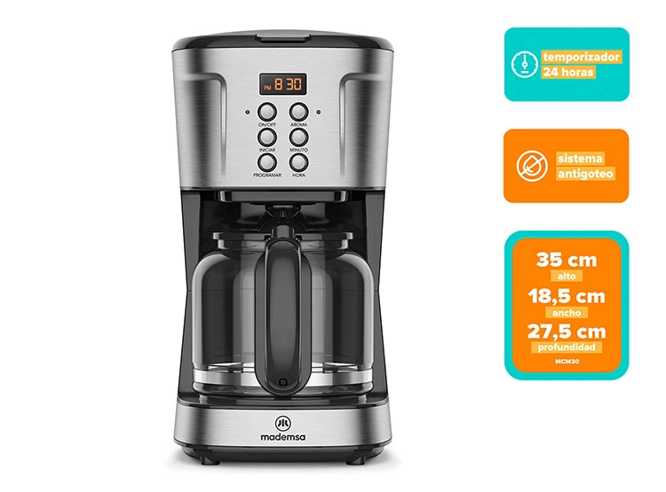 CAFETERA MADEMSA GOTEO MCM30 1.5 L - 7