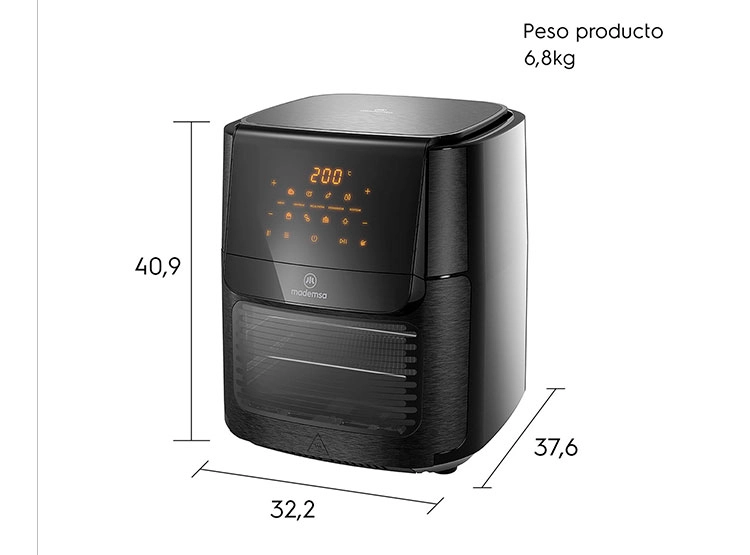 FREIDORA DE AIRE MADEMSA 12 L MAF90 - 2