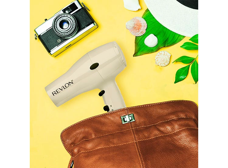 SECADOR DE PELO REVLON COMPACTO IÓNICO BLANCO - 4