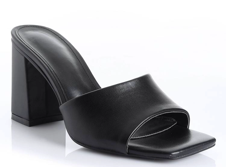 SANDALIAS MUJER VIA UNO NEGRO 22533615 - 2