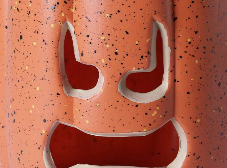 ADORNO HALLOWEEN CALABAZA SIMPLE 30 CM - 3
