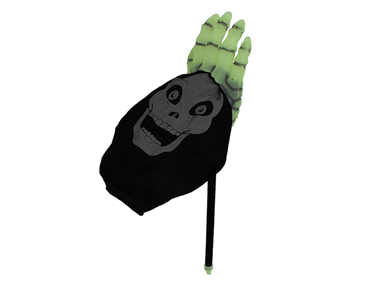ADORNO DECORATIVO HALLOWEEN MANO PARA DULCES BRILLA EN LA OSCURIDAD - 2