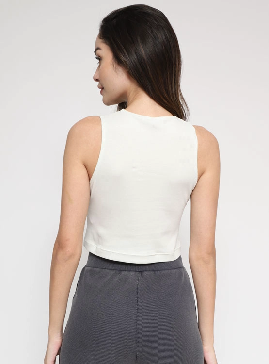 POLERA SIN MANGAS ALGODÓN MUJER CALVIN KLEIN - 2