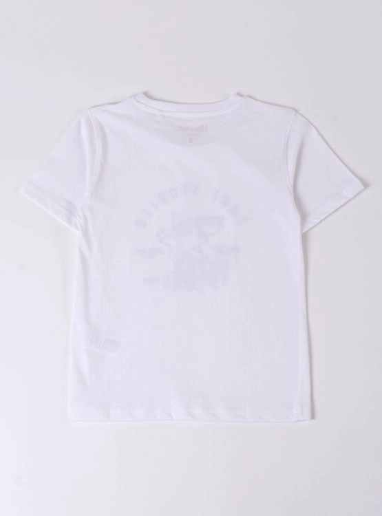 POLERA MANGA CORTA ALGODÓN NIÑO HARVEST - 2