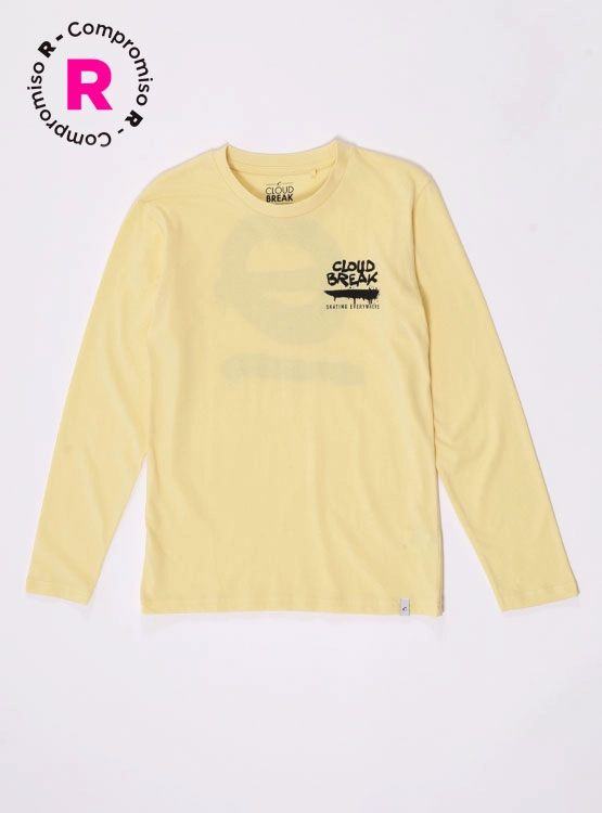 POLERA MANGA LARGA ALGODÓN NIÑO CLOUDBREAK - 1