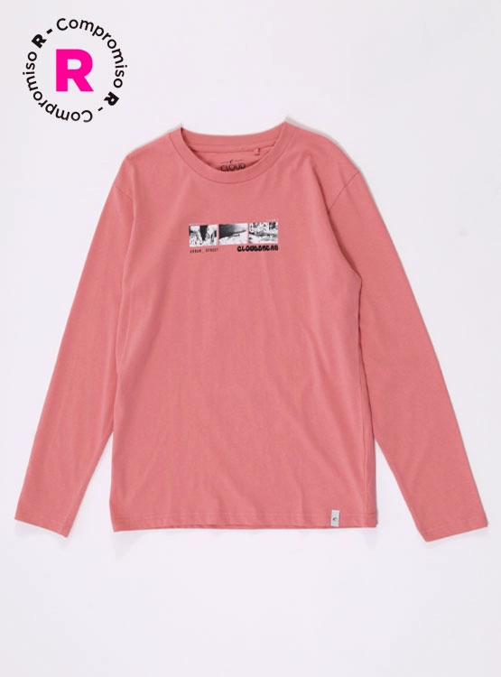 POLERA MANGA LARGA ALGODÓN NIÑO CLOUDBREAK - 1