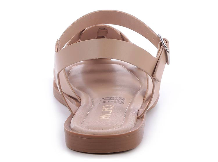 SANDALIAS MUJER VIA UNO BEIGE 22501626 - 3