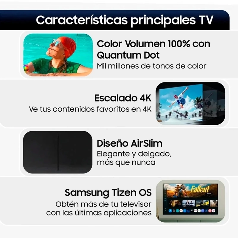 SMART TV SAMSUNG QLED 4K 65" Q65D - 4