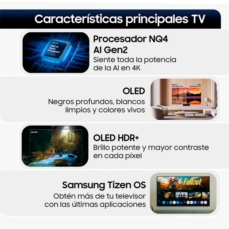 SMART TV SAMSUNG OLED UHD 4K 65" QN65S95DAGXZS - 4