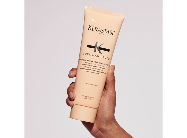 ACONDICIONADOR HIDRATANTE CABELLO RIZADO KÉRASTASE FONDANT HYDRATATION ESSENTIELLE CURL MANIFESTO 250 ML - 7