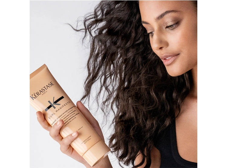 ACONDICIONADOR HIDRATANTE CABELLO RIZADO KÉRASTASE FONDANT HYDRATATION ESSENTIELLE CURL MANIFESTO 250 ML - 8