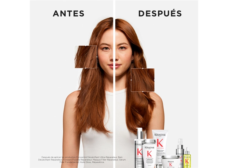 SÉRUM REPARACIÓN CABELLO DAÑADO KÉRASTASE PREMIÈRE SÉRUM FILLER FONDAMENTAL 90 ML - 4