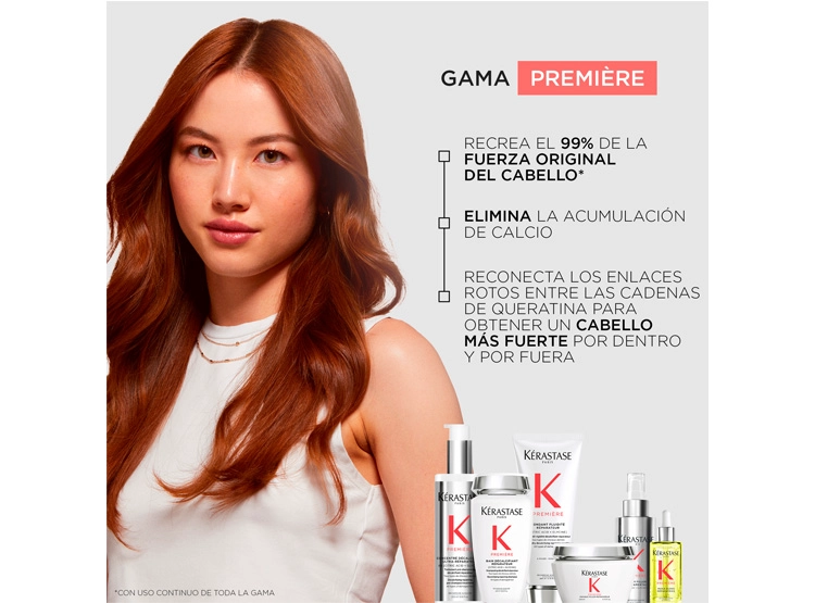 SÉRUM REPARACIÓN CABELLO DAÑADO KÉRASTASE PREMIÈRE SÉRUM FILLER FONDAMENTAL 90 ML - 5