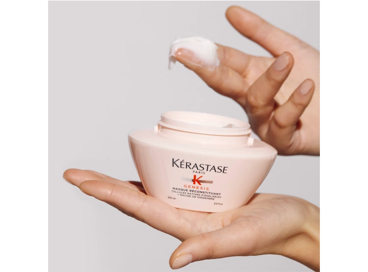 MÁSCARA ANTICAÍDA CABELLO FRÁGIL KÉRASTASE MASQUE RECONSTITUANT GENESIS 200 ML - 7