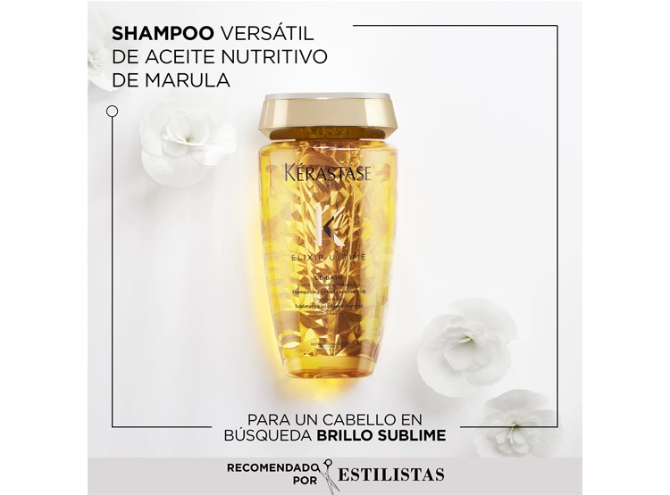 SHAMPOO BRILLO SUBLIME KÉRASTASE LE BAIN ELIXIR ULTIMATE 250 ML - 2