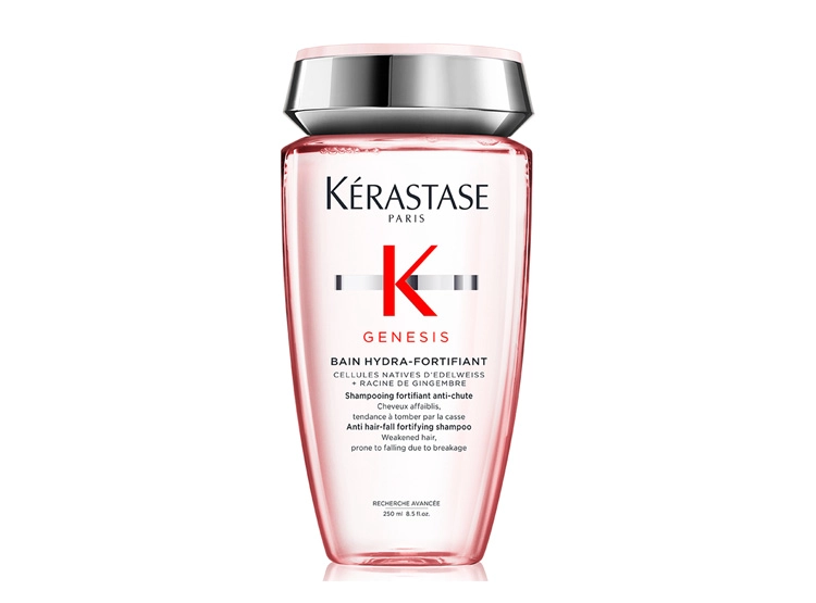 SHAMPOO HIDRATANTE ANTICAÍDA CABELLO FRÁGIL KÉRASTASE BAIN HYDRA-FORTIFIANT GENESIS 250 ML - 1
