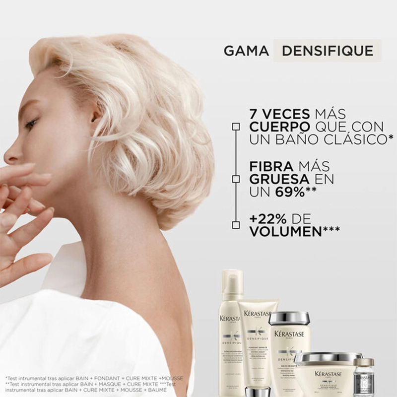 SHAMPOO ESPESANTE CABELLO FINO KÉRASTASE BAIN DENSITÉ DENSIFIQUE 500 ML - 3