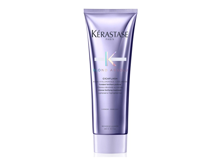 ACONDICIONADOR REPARACIÓN PROFUNDA CABELLO RUBIO O DECOLORADO KÉRASTASE CICAFLASH BLOND ABSOLU 250 ML - 1