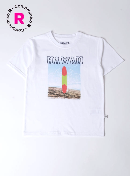 POLERA MANGA CORTA NIÑO HARVEST