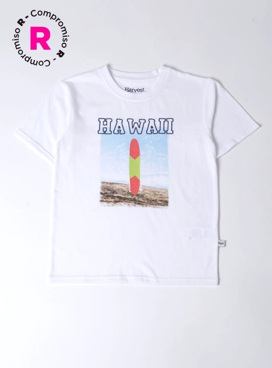 POLERA MANGA CORTA NIÑO HARVEST