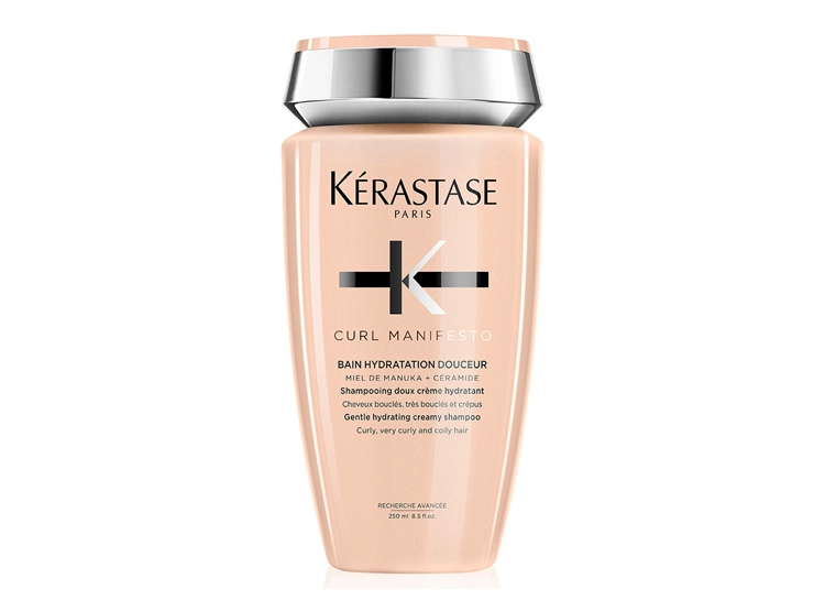 SHAMPOO HIDRATANTE CABELLO RIZADO KÉRASTASE BAIN HYDRATATION DOUCEUR CURL MANIFESTO 250 ML - 1