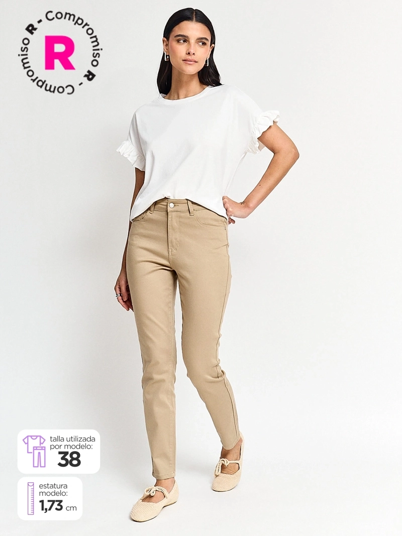 JEANS MUJER MARQUIS ALGODÓN SKINNY - 1