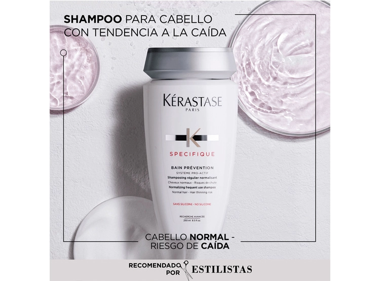SHAMPOO ANTI-CAÍDA KÉRASTASE BAIN PRÉVENTION SPECIFIQUE 250 ML - 2