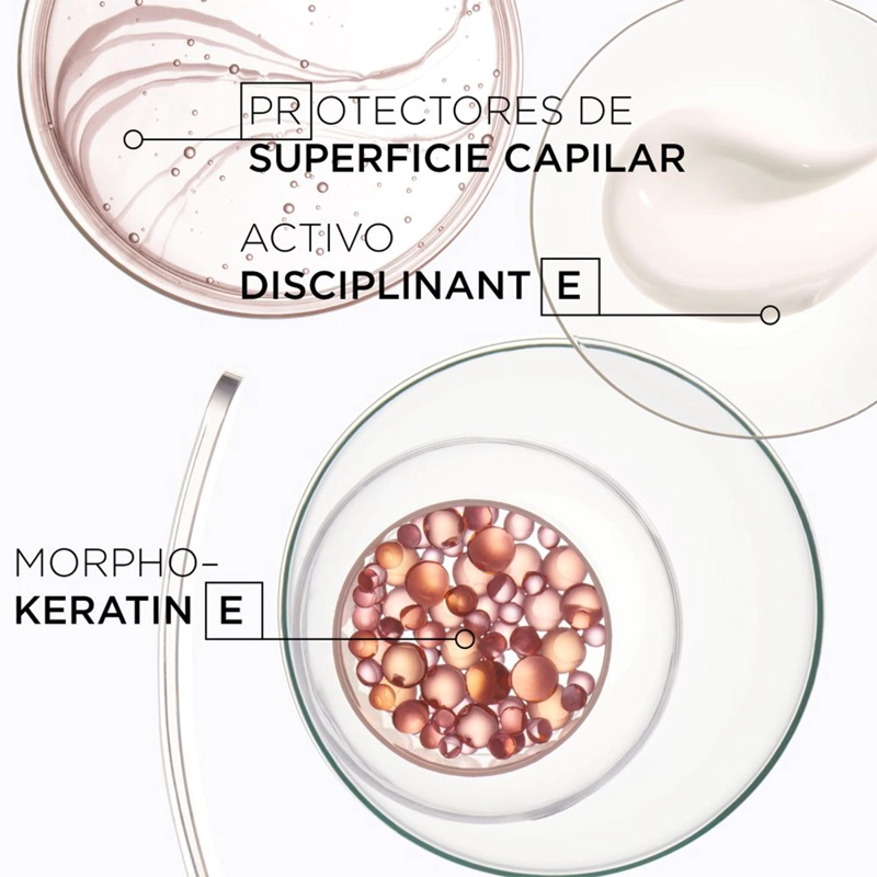 SHAMPOO ANTI-FRIZZ CABELLO INDISCIPLINADO KÉRASTASE BAIN FLUIDEALISTE GENTLE DISCIPLINE 500 ML - 4