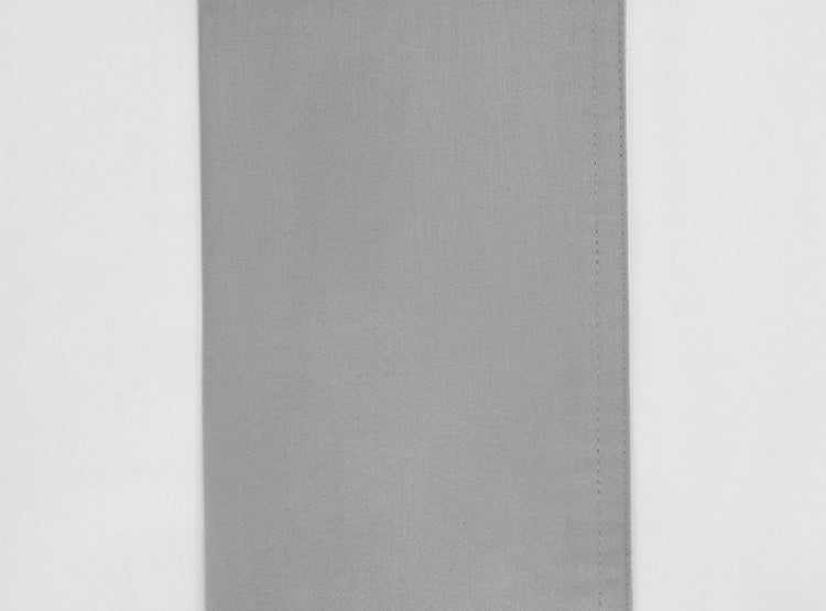 JUEGO DE SÁBANAS MAISON LINETT SATEN CUFF 400 HILOS 2 PLAZAS GRIS - 2