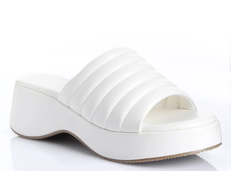 SANDALIAS MUJER VIA UNO CREMA 22541611 - 2