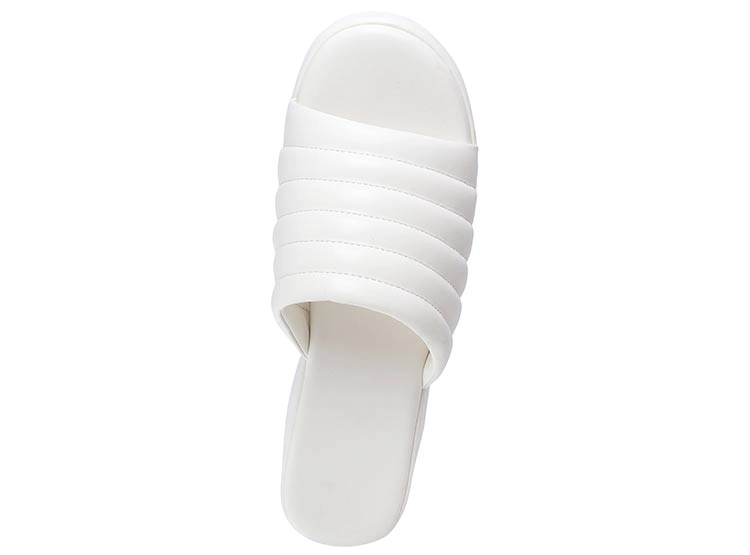 SANDALIAS MUJER VIA UNO CREMA 22541611 - 4