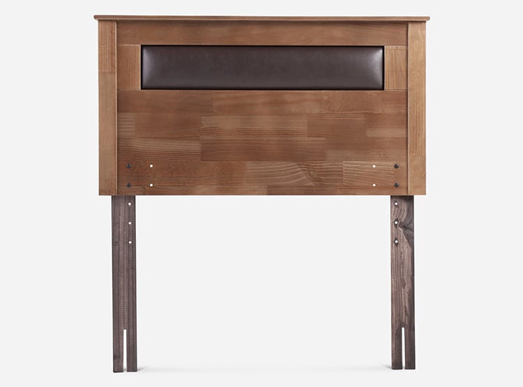 JUEGO DE DORMITORIO ROSEN CAMA EUROPEA ART 4 1.5 PLAZAS + RESPALDO FERRARA - 3