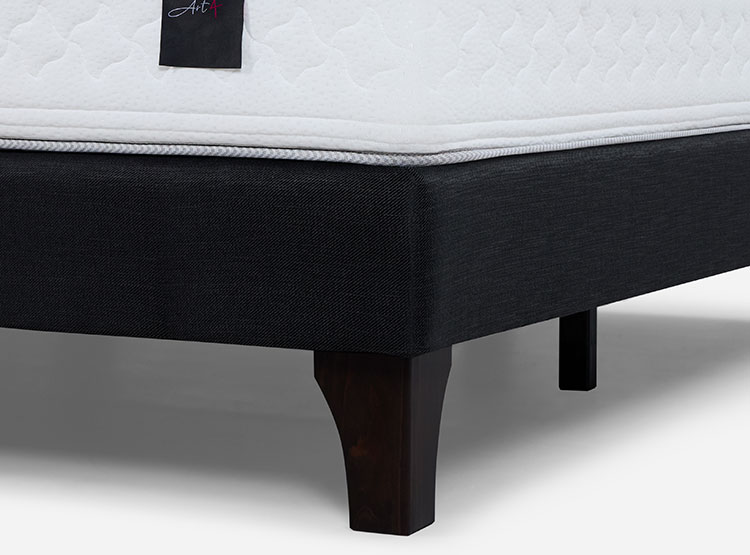 JUEGO DE DORMITORIO ROSEN CAMA EUROPEA ART 4 BD 2 PLAZAS + RESPALDO FERRARA - 5