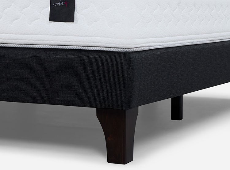 JUEGO DE DORMITORIO ROSEN CAMA EUROPEA ART 4 KING + RESPALDO FERRARA - 4