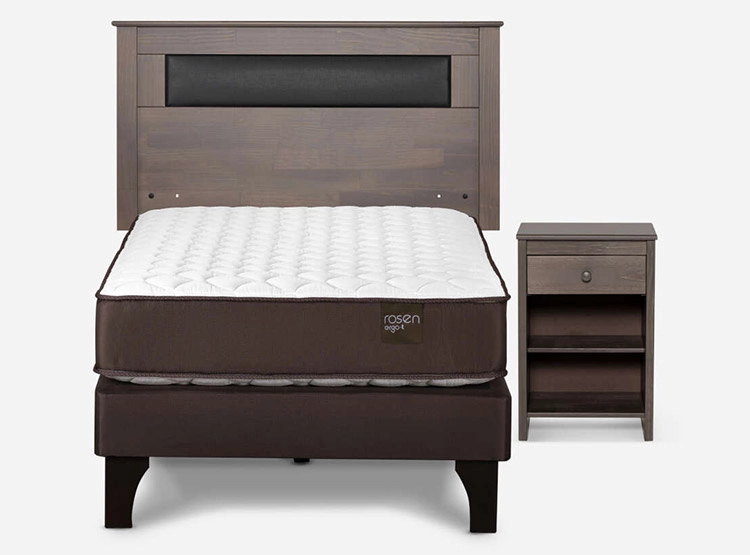 CAMA EUROPEA ROSEN ERGO T 1 PLAZAS + SET FERRARA - 1