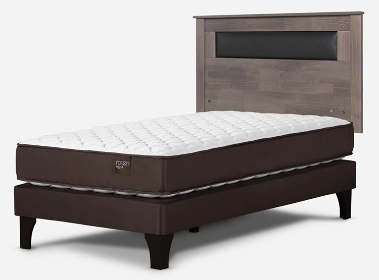 CAMA EUROPEA ROSEN ERGO T 1.5 PLAZAS + RESPALDO FERRARA - 2