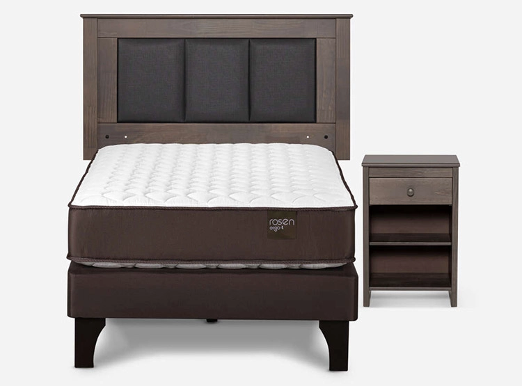 CAMA EUROPEA ROSEN ERGO T 1.5 PLAZAS + SET RACHEL - 1