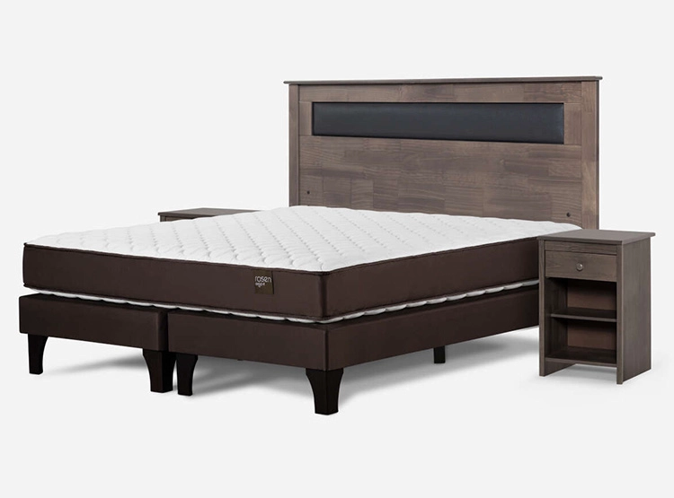 JUEGO DE DORMITORIO ROSEN CAMA EUROPEA ERGO T KING + SET FERRARA - 2