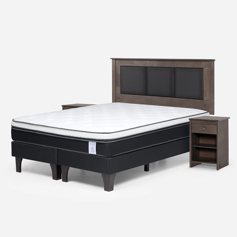 JUEGO DE DORMITORIO ROSEN CAMA EUROPEA STYLE 6 BD 2 PLAZAS + SET RACHEL - 2
