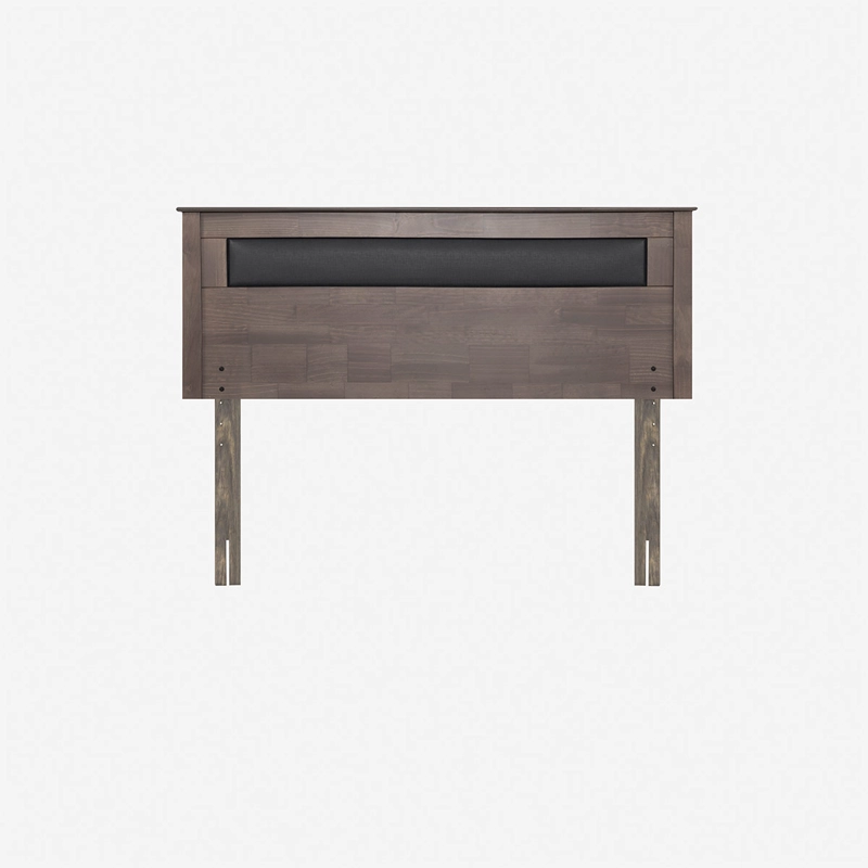 JUEGO DE DORMITORIO ROSEN CAMA EUROPEA NEW STYLE 6 BN 2 PLAZAS + RESPALDO FERRARA GRIS - 3